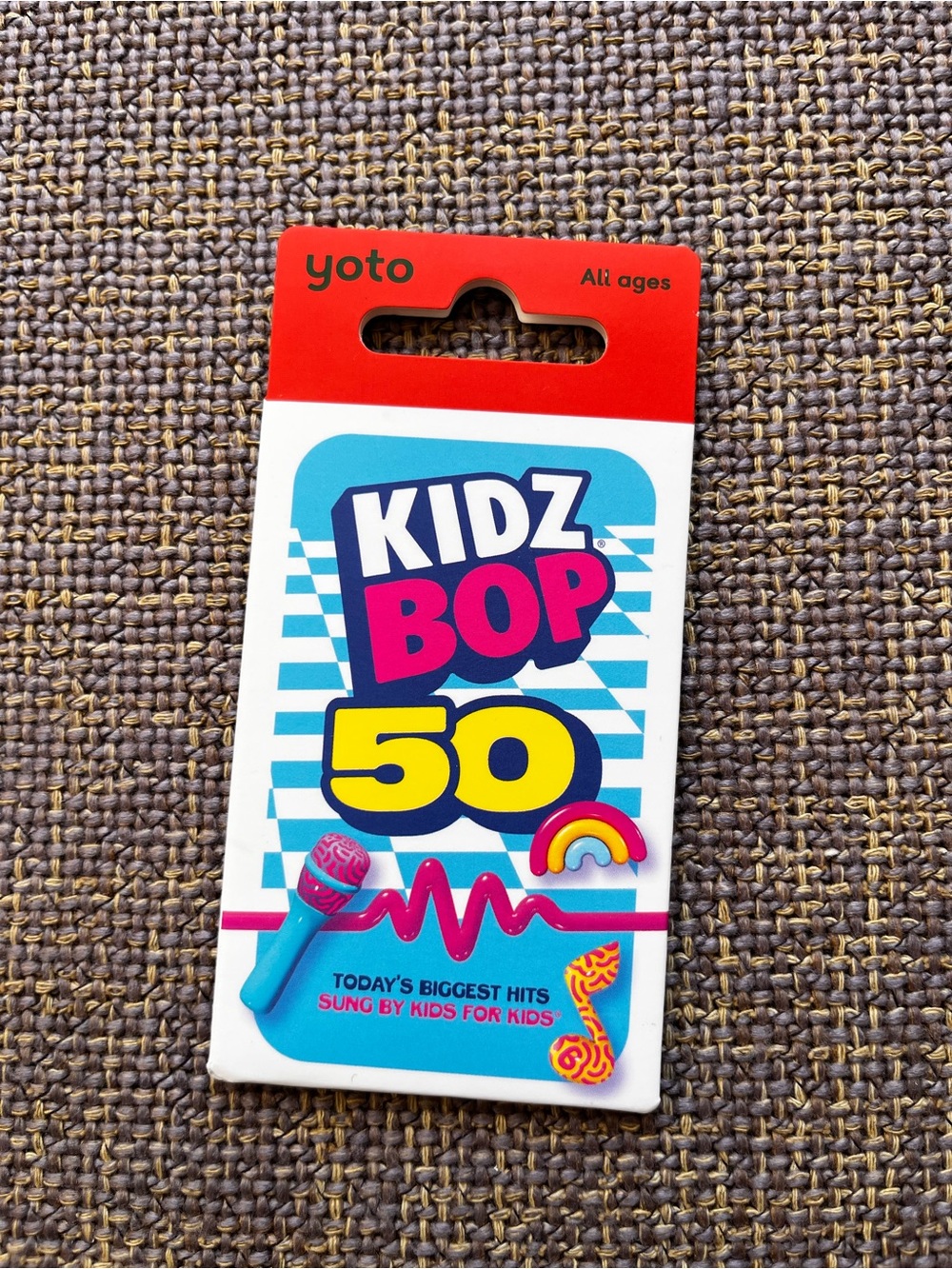 Hard to find Yoto YOTO Card  🎶 Kidz Bop 50 Card -  Not Sold in Canada